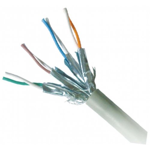 Купити Кабель Cablexpert S-FTP, RJ45, Cat6a 3m LSZH (PP6A-LSZHCU-G-3M) Green - ціна в Києві, Львові, Вінниці, Хмельницькому, Франківську, Україні | інтернет-магазин TELEMART.UA фото