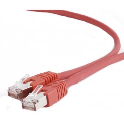 Патч-корд Cablexpert S-FTP, RJ45, Cat6a 0.5m LSZH (PP6A-LSZHCU-R-0.5M) Red
