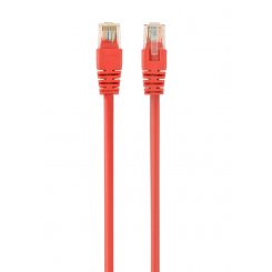 Патч-корд Cablexpert UTP, RJ45, Cat5e 0.25m 50u (PP12-0.25M/R) Red