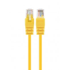 Патч-корд Cablexpert UTP, RJ45, Cat5e 0.25m 50u (PP12-0.25M/Y) Yellow