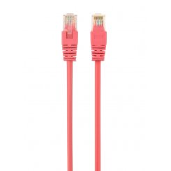 Патч-корд Cablexpert UTP, RJ45, Cat5e 0.5m 50u (PP12-0.5M/RO) Pink