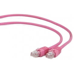 Патч-корд Cablexpert FTP, RJ45, Cat6 5m 50u (PP6-5M/RO) Pink