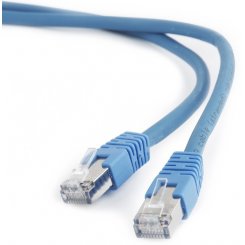 Патч-корд Cablexpert S-FTP, RJ45, Cat6a 0.25m LSZH (PP6A-LSZHCU-B-0.25M) Blue