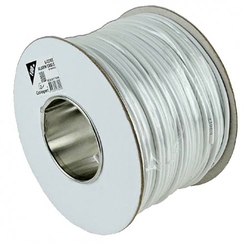 cablexpert Cablexpert Alarm cable 100m Cu (AC-6-001-100M) White