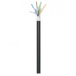 Кабель Digitus F-UTP, RJ45, Cat5e 305m (DK-1521-V-305-OD) Black