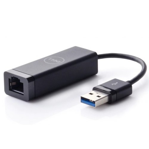 Адаптер Dell USB 3.0 to LAN Gigabit Ethernet (470-ABBT) купить в Украине: Киев, Днепр, Харьков, Одесса  | Низкая цена, отзывы, характеристики от TELEMART фото
