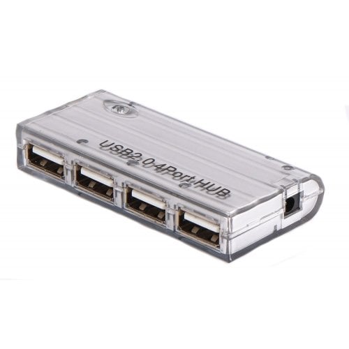 Купити USB-хаб Viewcon USB 2.0 to USB 2.0 4-ports (VE099) - ціна в Києві, Львові, Вінниці, Хмельницькому, Франківську, Україні | інтернет-магазин TELEMART.UA фото