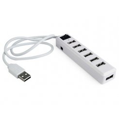 USB-хаб Gembird USB 2.0 to USB 2.0 7-ports (UHB-U2P7-11)