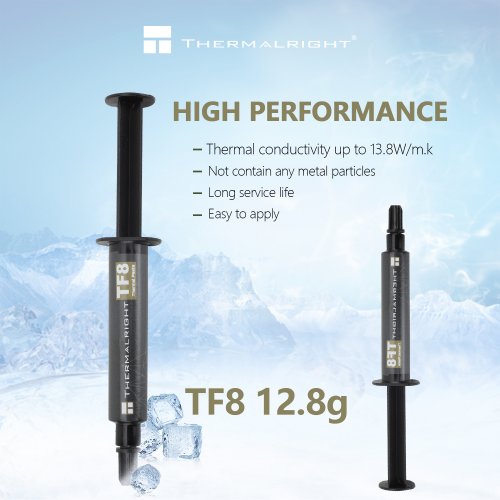 Купити Термопаста Thermalright TF8 12.8g - ціна в Києві, Львові, Вінниці, Хмельницькому, Франківську, Україні | інтернет-магазин TELEMART.UA фото