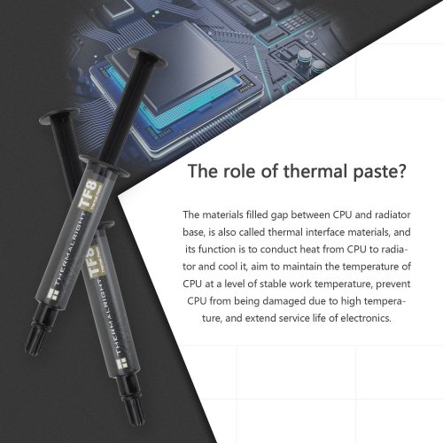 Купити Термопаста Thermalright TF8 12.8g - ціна в Києві, Львові, Вінниці, Хмельницькому, Франківську, Україні | інтернет-магазин TELEMART.UA фото