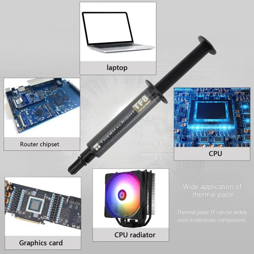 Купити Термопаста Thermalright TF8 12.8g - ціна в Києві, Львові, Вінниці, Хмельницькому, Франківську, Україні | інтернет-магазин TELEMART.UA фото