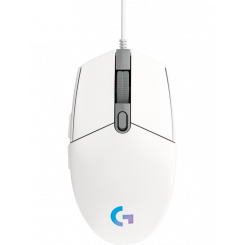Миша Logitech G203 Lightsync (910-005791) White