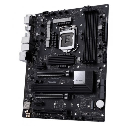 Продать Материнская плата Asus Pro WS W480-ACE (s1200, Intel W480) по Trade-In интернет-магазине Телемарт - Киев, Днепр, Украина фото