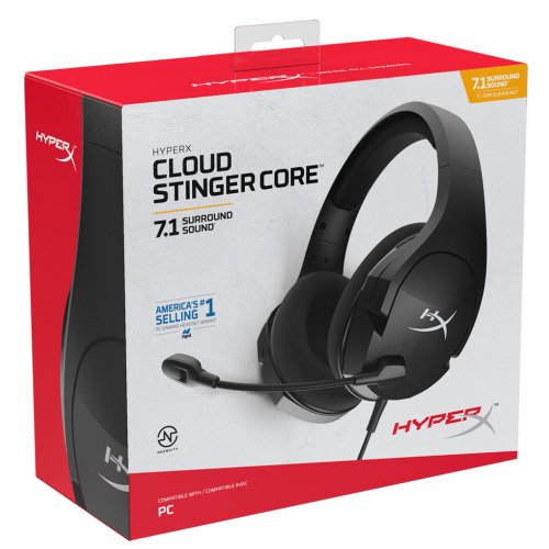 Photo Headset HyperX Cloud Stinger Core 7.1 (HHSS1C-AA-BK/G) Black