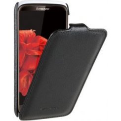 Чехол Чехол Melkco Jacka PU Leather для Lenovo S820 Black