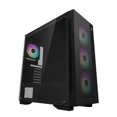 Купить Корпус Deepcool MATREXX 55 MESH ADD-RGB 4F Tempered Glass без БП (DP-ATX-MATREXX55-MESH-AR-4F) Black с проверкой совместимости: обзор, характеристики, цена в Киеве, Днепре, Одессе, Харькове, Украине | интернет-магазин TELEMART.UA фото
