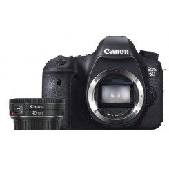 Цифровые фотоаппараты Canon EOS 6D 40 f/2.8 STM (WiFi + GPS) Kit