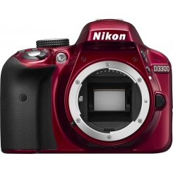 Цифрові фотоапарати Nikon D3300 Body Red