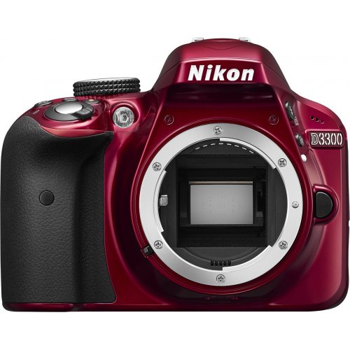 Купить Цифровые фотоаппараты Nikon D3300 Body Red - цена в Харькове, Киеве, Днепре, Одессе
в интернет-магазине Telemart фото
