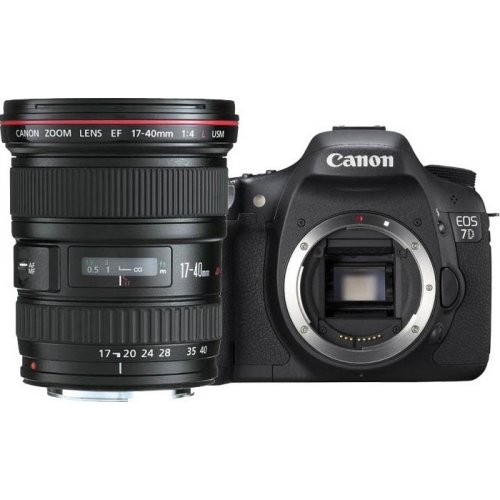 Купить Цифровые фотоаппараты Canon EOS 7D 17-40 IS Kit - цена в Харькове, Киеве, Днепре, Одессе
в интернет-магазине Telemart фото