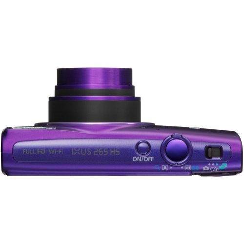 Купить Цифровые фотоаппараты Canon IXUS 265 HS Purple - цена в Харькове, Киеве, Днепре, Одессе
в интернет-магазине Telemart фото