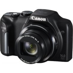 Цифрові фотоапарати Canon PowerShot SX170 IS Black