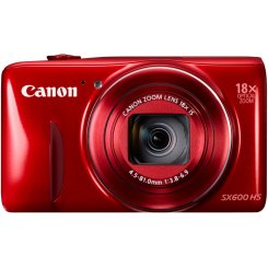 Цифрові фотоапарати Canon PowerShot SX600 HS Red
