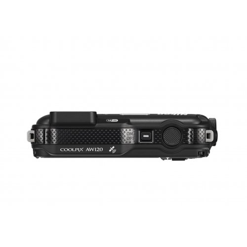 Купить Цифровые фотоаппараты Nikon Coolpix AW120 Black - цена в Харькове, Киеве, Днепре, Одессе
в интернет-магазине Telemart фото