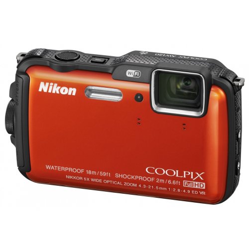 Купить Цифровые фотоаппараты Nikon Coolpix AW120 Orange - цена в Харькове, Киеве, Днепре, Одессе
в интернет-магазине Telemart фото