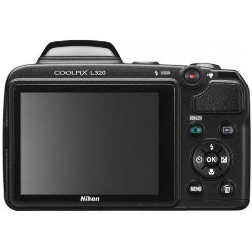 Купить Цифровые фотоаппараты Nikon Coolpix L320 Black - цена в Харькове, Киеве, Днепре, Одессе
в интернет-магазине Telemart фото