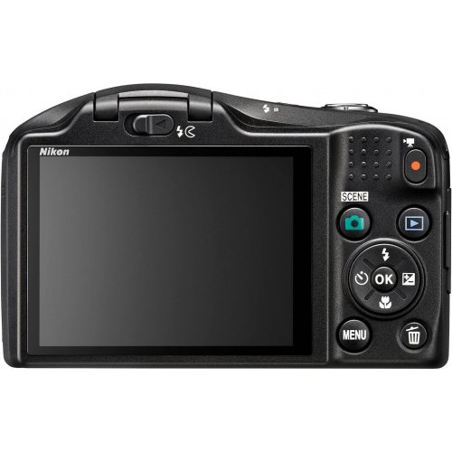 Купити Цифрові фотоапарати Nikon Coolpix L620 Black - ціна в Києві, Львові, Вінниці, Хмельницькому, Франківську, Україні | інтернет-магазин TELEMART.UA фото