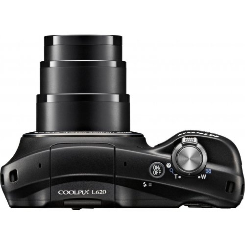 Купити Цифрові фотоапарати Nikon Coolpix L620 Black - ціна в Києві, Львові, Вінниці, Хмельницькому, Франківську, Україні | інтернет-магазин TELEMART.UA фото
