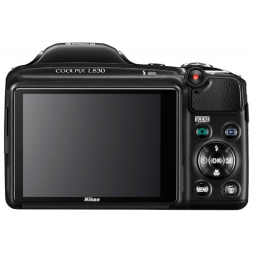 Купить Цифровые фотоаппараты Nikon Coolpix L830 Black - цена в Харькове, Киеве, Днепре, Одессе
в интернет-магазине Telemart фото