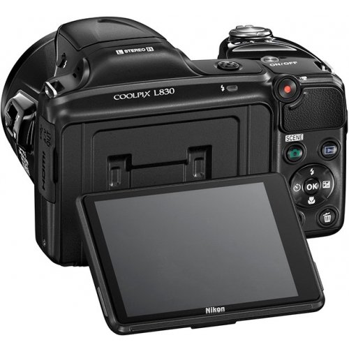 Купить Цифровые фотоаппараты Nikon Coolpix L830 Black - цена в Харькове, Киеве, Днепре, Одессе
в интернет-магазине Telemart фото