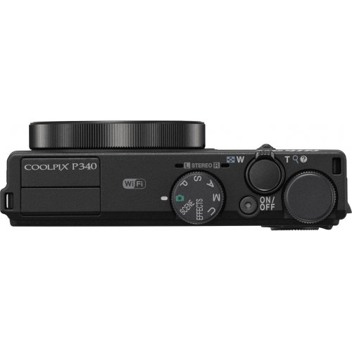 Купить Цифровые фотоаппараты Nikon Coolpix P340 Black - цена в Харькове, Киеве, Днепре, Одессе
в интернет-магазине Telemart фото