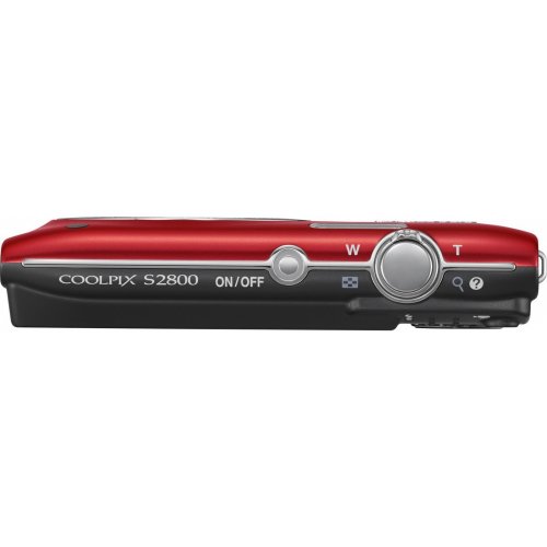 Купити Цифрові фотоапарати Nikon Coolpix S2800 Red - ціна в Києві, Львові, Вінниці, Хмельницькому, Франківську, Україні | інтернет-магазин TELEMART.UA фото