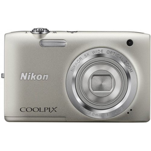 Купити Цифрові фотоапарати Nikon Coolpix S2800 Silver - ціна в Києві, Львові, Вінниці, Хмельницькому, Франківську, Україні | інтернет-магазин TELEMART.UA фото