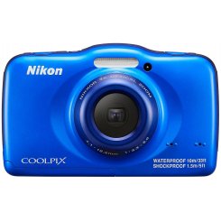 Цифрові фотоапарати Nikon Coolpix S32 Blue