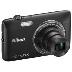 Цифрові фотоапарати Nikon Coolpix S3400 Black