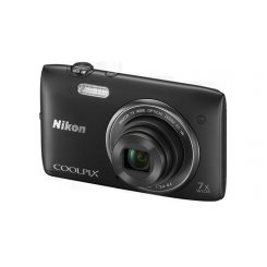 Цифрові фотоапарати Nikon Coolpix S3500 Black