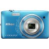 Фото Цифровые фотоаппараты Nikon Coolpix S3500 Blue
