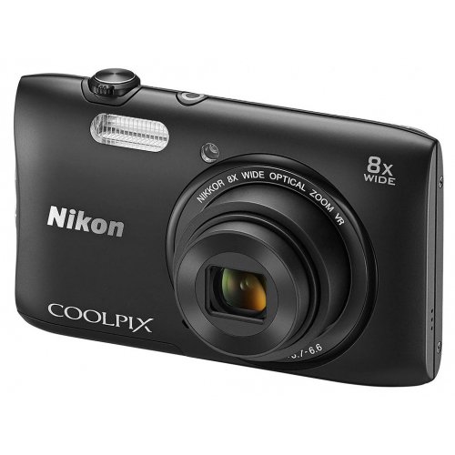 Купить Цифровые фотоаппараты Nikon Coolpix S3600 Black - цена в Харькове, Киеве, Днепре, Одессе
в интернет-магазине Telemart фото