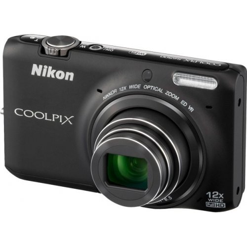 Купить Цифровые фотоаппараты Nikon Coolpix S6500 Black - цена в Харькове, Киеве, Днепре, Одессе
в интернет-магазине Telemart фото