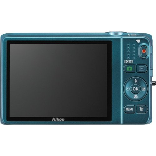 Купить Цифровые фотоаппараты Nikon Coolpix S6500 Blue - цена в Харькове, Киеве, Днепре, Одессе
в интернет-магазине Telemart фото
