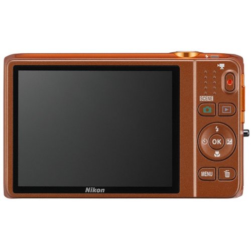 Купити Цифрові фотоапарати Nikon Coolpix S6500 Orange - ціна в Києві, Львові, Вінниці, Хмельницькому, Франківську, Україні | інтернет-магазин TELEMART.UA фото
