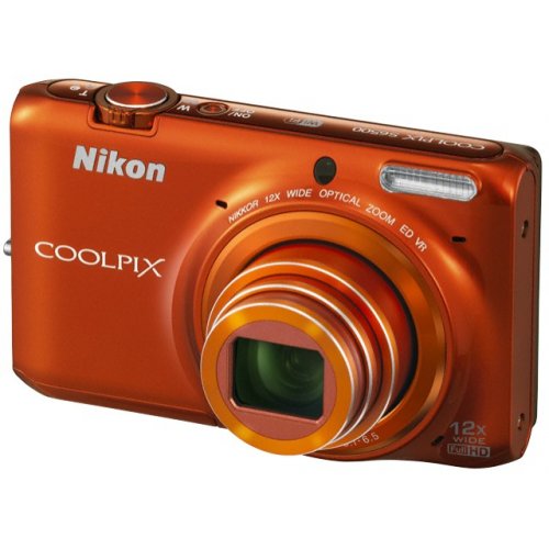Купити Цифрові фотоапарати Nikon Coolpix S6500 Orange - ціна в Києві, Львові, Вінниці, Хмельницькому, Франківську, Україні | інтернет-магазин TELEMART.UA фото