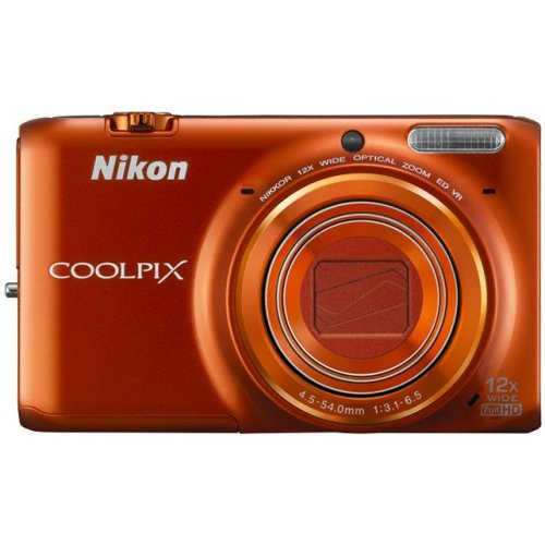 Купити Цифрові фотоапарати Nikon Coolpix S6500 Orange - ціна в Києві, Львові, Вінниці, Хмельницькому, Франківську, Україні | інтернет-магазин TELEMART.UA фото