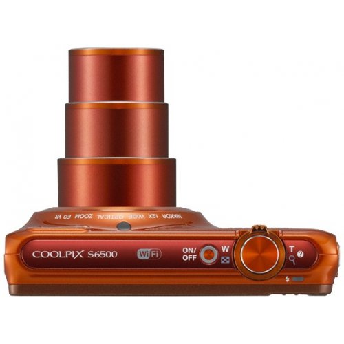 Купити Цифрові фотоапарати Nikon Coolpix S6500 Orange - ціна в Києві, Львові, Вінниці, Хмельницькому, Франківську, Україні | інтернет-магазин TELEMART.UA фото