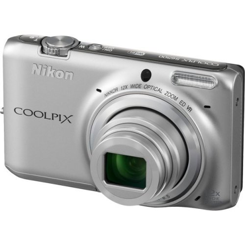 Купить Цифровые фотоаппараты Nikon Coolpix S6500 Silver - цена в Харькове, Киеве, Днепре, Одессе
в интернет-магазине Telemart фото