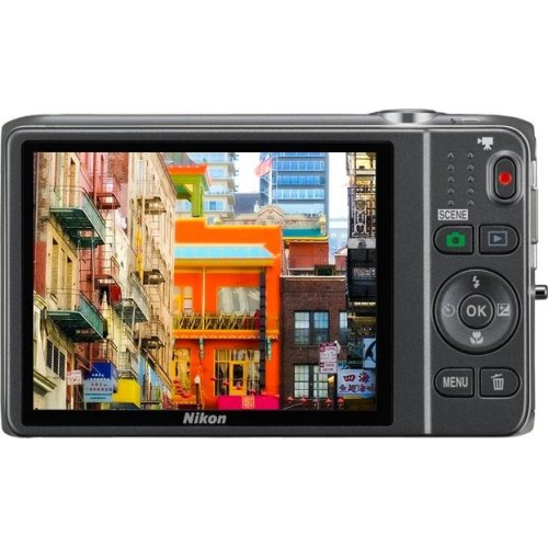 Купить Цифровые фотоаппараты Nikon Coolpix S6500 Silver - цена в Харькове, Киеве, Днепре, Одессе
в интернет-магазине Telemart фото